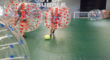 Bubble Soccer at the AIR Factory